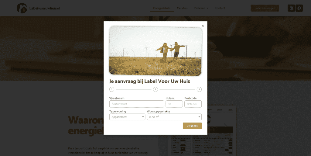 labelvooruwhuis-aanvraag